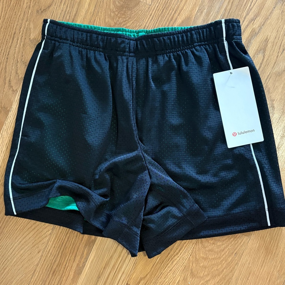 Lululemon Athletica Emerald Mesh Shorts